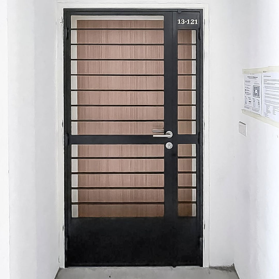 Renotalk Review on Contractor Wellmax Mild Steel or Wrought Iron Powder-coated Double-Panel Swing Gate with Digital Lock (Igloohome / Samsung) Bundle - Horizontal and Vertical Lattices optional (Customised Home & Commercial Renovation Design Ideas Singapore)
